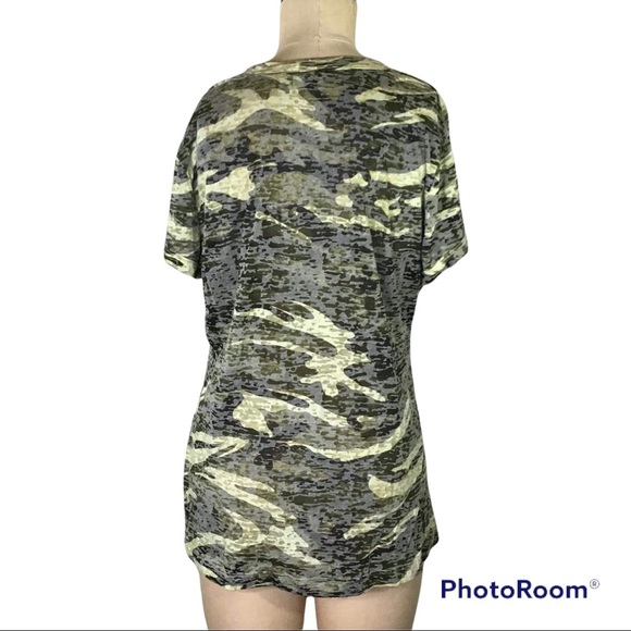 Torrid Camo Top, Sz 1, EUC - Picture 2 of 6